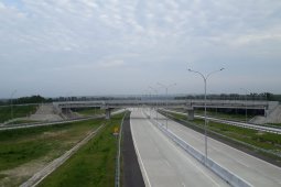 Pembangunan Tol Kuala Tanjung-Parapat mempelancar konektivitas Toba