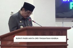 Bupati Paser Minta OPD Tingkatkan Kinerja