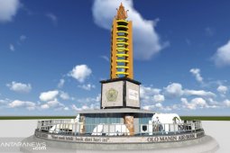 Tugu 'Usuk Bulau' di Paser telan biaya Rp1,8 miliar