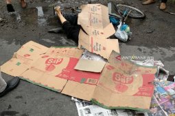 Pesepeda  di Medan tewas dilindas truk