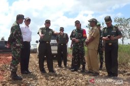 TMMD bangun jalan dan garap lahan tidur di Desa Subur Makmur