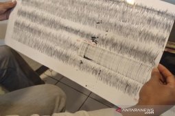Gempa Banten terekam seismograf Tangkuban Parahu