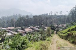 Sepekan lebih warga Sukawana hirup bau belerang akibat erupsi Tangkuban Parahu