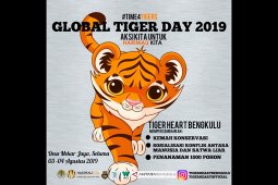 "Tiger heart" Bengkulu kemah di desa rawan konflik harimau-manusia