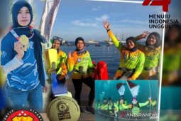 Dua penyelam Polres Tanah Bumbu ikuti pemecahan rekor dunia di Manado