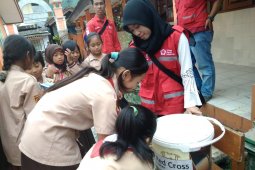 PMI ajak puluhan siswa SD untuk hidup bersih dan sehat