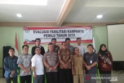 KPU Bengkayang melakukan evaluasi fasilitasi kampanye Pemilu 2019