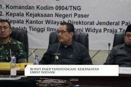 Paser Komitmen Jalin Kerjasama Dengan 4 Instansi