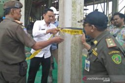 Satpol PP Penajam segel parbrik Kernel WKP