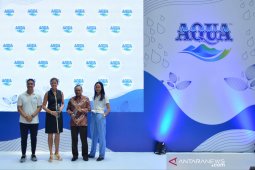 Danone-Aqua perkenalkan kemasan 100 persen bahan daur ulang
