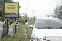 Jasa Raharja Babel gelar kegiatan "Rambu Bersih Untuk Keselamatan"