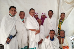 JCH asal Gorontalo Utara konsentrasi ibadah wukuf di Arafah
