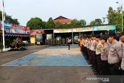 Antisipasi Karhutla, Polres HST gelar apel siaga