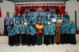 PKK Jorong juara Lomba Penyuluhan Pola Asuh Anak