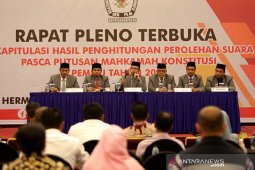 Pleno rekapitulasi suara pemilu 2019