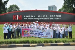 Siswa SMN 2019 kagumi Kawasan Industri Modern