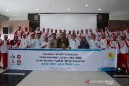 PLN Aceh berangkatkan SMN ke Banten