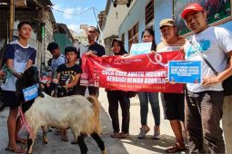 Coca-Cola serahterimakan 111 hewan kurban Idul Adha