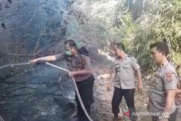 Polsek Toboali berhasil padamkan api di lahan gambut