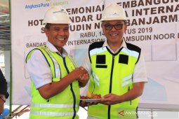 Sekda hadiri pembangunan hotel Bandara Syamsudin Noor