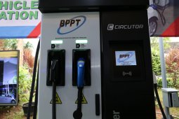 Third fast charging station installed in Bandung