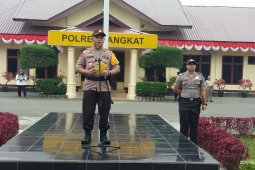 Polres Langkat gelar pasukan pengamanan pilkades