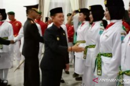 Bupati Bangka kukuhkan 30 anggota Paskibraka