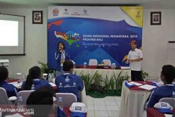 ANTARA Bali ajari "menulis itu mudah" kepada 25 peserta SMN-BHUN 2019