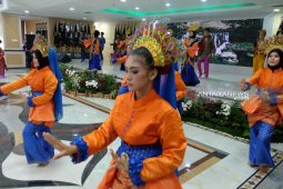 Peserta SMN Sumut-Sulteng unjuk kebolehan di hadapan pejabat BUMN