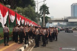 Aktivitas masyarakat terlihat biasa jelang pidato kenegaraan