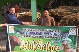 CITA sumbang belasan hewan kurban ke masyarakat Ketapang