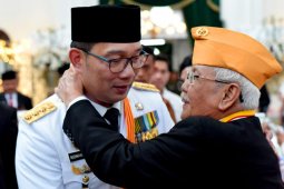 Ridwan Kamil sampaikan capaian pembangunan Jabar di HUT ke-74 RI