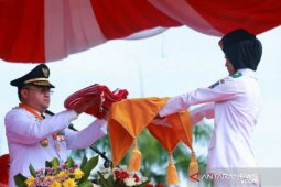 Gubernur Babel pimpin upacara peringatan detik Proklamasi