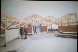 Bangunan terbuat dari bambu akan warnai SDIT Al-Hijrah