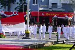 Risma berpesan gelorakan semangat gotong-royong kepada warga Kota Surabaya