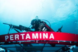 PT. Pertamina MOR VIII peringati Dirgahayu RI di bawah laut Ternate