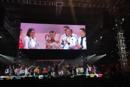 Jusuf Kalla mengajak pemuda bangun negeri lewat startup