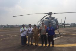 Gubernur Jambi pantau karhutla dari udara