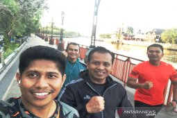 Kapolresta Banjarmasin rutin ajak anggota berolahraga