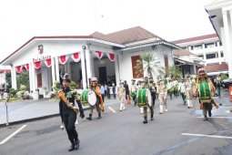 Aksi Canka Lembayung Muda di HUT ke-74 RI