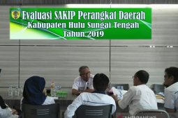 Skor nilai sistem akuntabilitas kinerja Pemkab HST antara  50-60