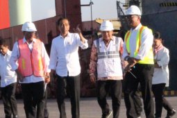 Presiden Jokowi tinjau pelabuhan Pelindo III di Tenau Kupang