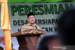 Bupati Muda resmikan desa persiapan Sungai Enau