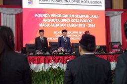 Ridwan Kamil berikan pesan kepada 50 anggota DPRD Kota Bogor