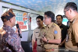 Bus KPK "Jelajah Negeri Bangun Antikorupsi" tiba di Badung