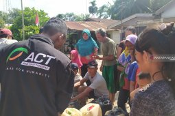 ACT Sumut salurkan air bersih atasi kekeringan di Besitang