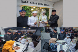 Angka pernikahan di Kabupaten Bogor menurun drastis saat pandemi