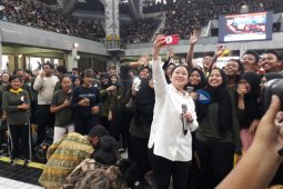 Puan Maharani dapat sambutan meriah mahasiswa baru UI