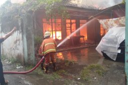 Permukiman dekat rumah dinas Wabup Tulungagung terbakar