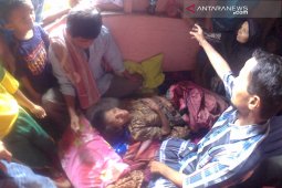 Seorang lansia yang hanyut saat mandi di sungai ditemukan selamat
